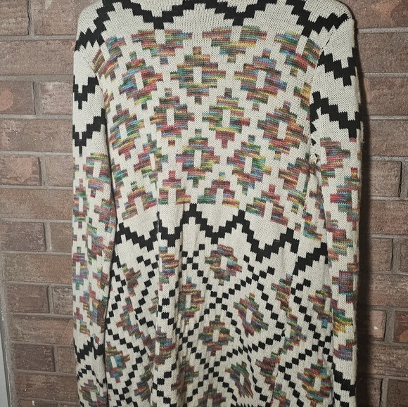 KATHERINE BARCLAY Montréal Open Front Knit Cardigan – Size Small - Picture 3 of 3